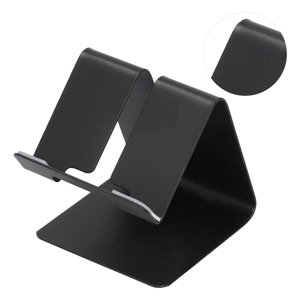 Support de téléphone cellulaire, support en alliage d'aluminium Support de bureau léger et portable pour téléphones portables et tablettes