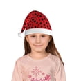 thumbnail image 5 of Salouo Ladybug Dotted for Christmas Hat for Kids Xmas Holiday Hat Santa Hat for Boys & Girls Festive Headwear Accessories Fit for Christmas/ New Year/Holiday/Party, 5 of 6