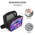 thumbnail image 1 of Stitch Cartoon Lunch Box Portable Multi-functional Lunch Bag Handbag With Handle And Adjustable Strap For School Office Work Picnic-u-, 1 of 1