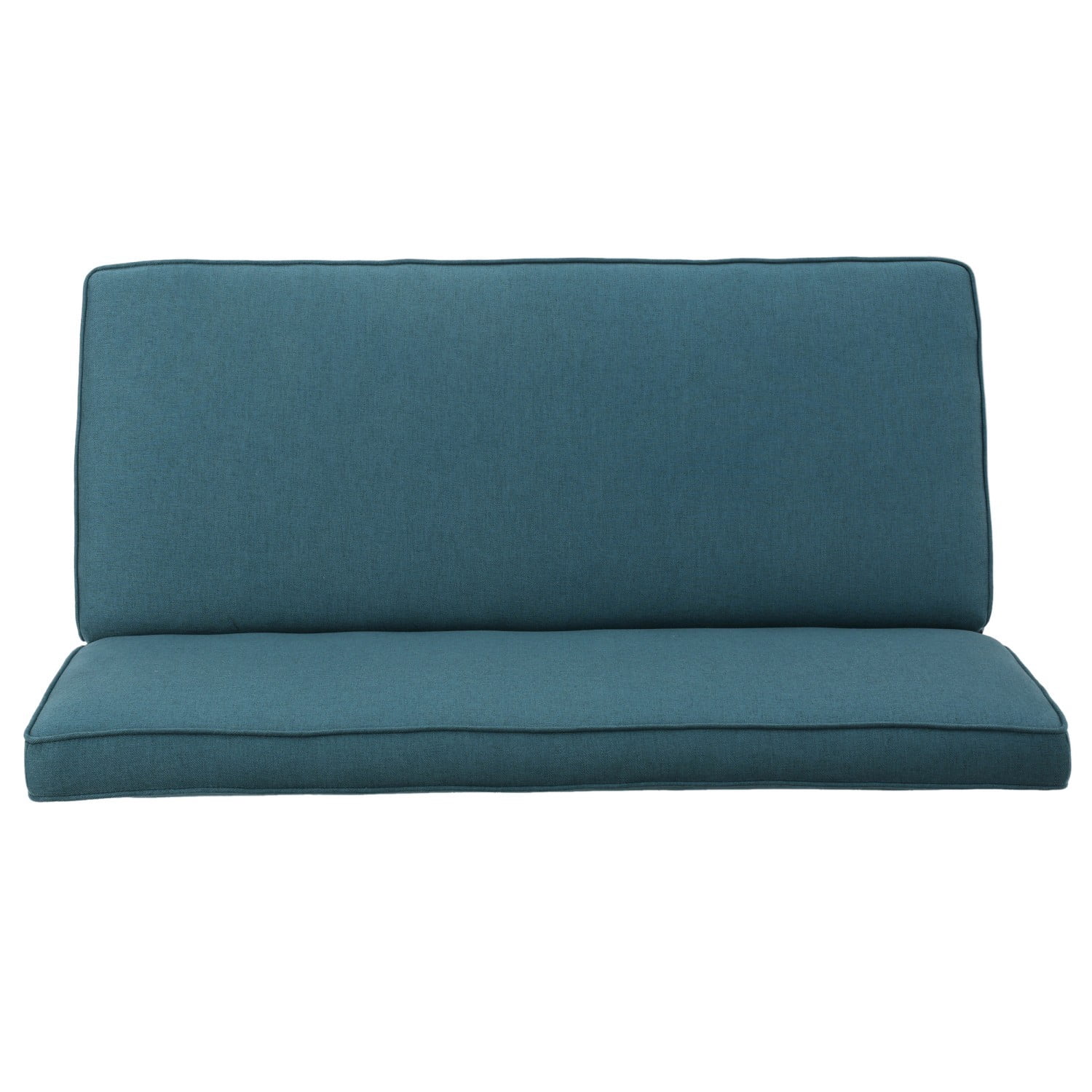 50" Upholstered Loveseat Sofa Modern 2 Seater Couch with Birch Wood Legs, Linen Fabric Small Space Sofa for Living Room Bedroom Office, Teal