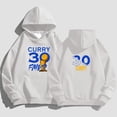 thumbnail image 4 of Sudadera con capucha Golden State Curry 30, jersey de baloncesto, Warriors, ropa deportiva informal para hombre y mujer, manga larga, estampado, con capucha, talla grande 6xl, 4 of 5