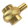 thumbnail image 2 of 102T-SBR 1-1/2 Inch Cabinet Knob, Satin Brass, 2 of 3