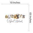 thumbnail image 4 of QUOTES - Sweet Dreams - Removable Home Kids Bedroom Lettering Art Quotes Decoration Dogs & Puppies Pet Animal Design Vinyl Wall Decal Sticker, 4 of 5