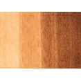 thumbnail image 1 of Ahgly Company Indoor Rectangle Abstract Orange Modern Area Rugs, 2' x 4', 1 of 4