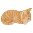 thumbnail image 4 of Hi-Line Gift 7” Orange Tabby Kitten Poly-resin Sleeping Figurines & Knick-Knacks, 4 of 7
