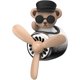 thumbnail image 1 of Ambientador para coche, difusor de perfume, clip de dibujos animados, oso piloto, aromaterapia, difusor de aceite esencial para coche, clip de ventilación, oso de peluche, 1 of 5