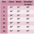 thumbnail image 2 of Ekidsbridal Floral Lace Heart Cutout White Flower Girl Dresses First Communion Holy Baptism for Church Christening Gown 172T 12, 2 of 2