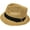 Natural, variant on Christys Crown Crocheted Paper Straw Fedora (Brown, Large)