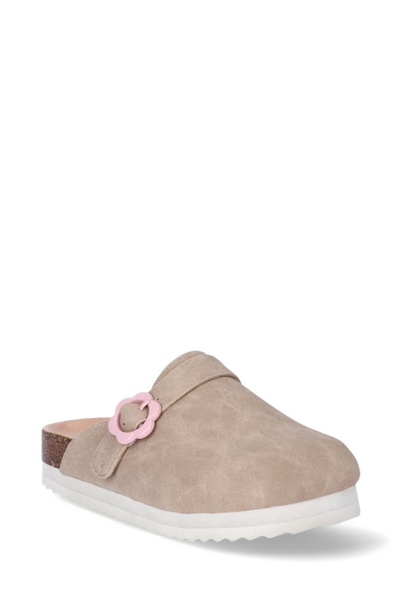 Little Girls & Big Girls Unlined Platform Clogs