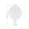 thumbnail image 2 of HEALEEP 2pcs Replacement Lamp Shade Acrylic Round Ball Simple Design Home Interior, 2 of 6