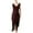 Wine, variant on IROINNID V-Neck Sheath Dress For Women Fashion Suspender Sequin Feather Sleeveless Mini Dress Party Dress Empire Waist Dress