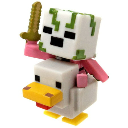 Minecraft Wood Series 10 Zombie Pigman Chicken Jockey Mystery Minifigure [No