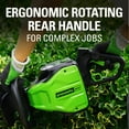 thumbnail image 5 of Greenworks Pro 80V 26" Brushless Hedge Trimmer (1.2" Cutting Capacity), 2Ah Battery and Rapid Charger Included HT80L211, 5 of 11