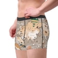 thumbnail image 3 of KLL World Map With Animals Men's Cotton Boxer Briefs Underwear-Medium, 3 of 7