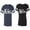 Men Navy / Women Black, variant on The King The Queen Matching Couple Cotton Jerseys (Men Green / Women Black) (Men S / Women S)
