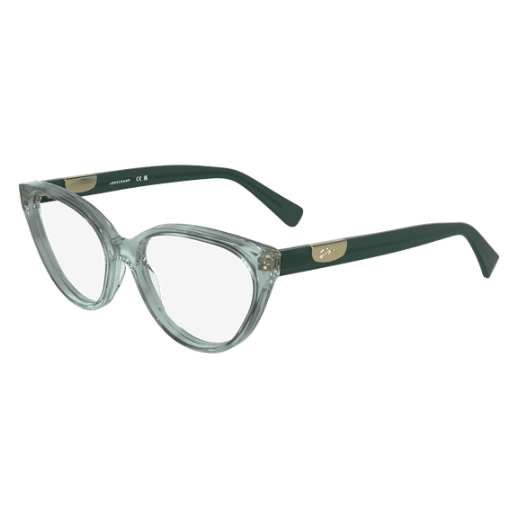 Longchamp Cat Eye Eyeglasses LO2764 410 Textured Azure 53mm