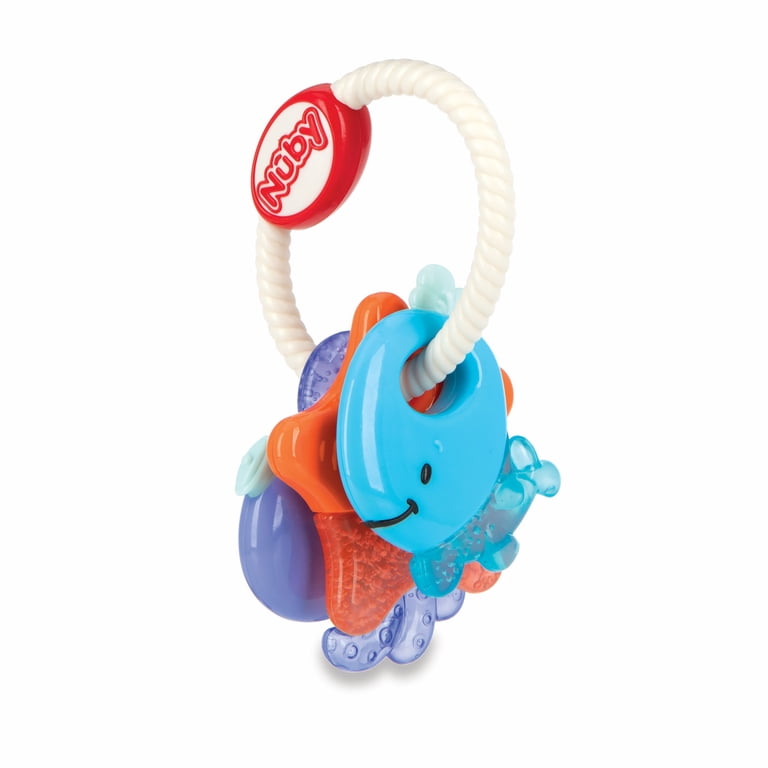 Nuby IcyBite Sea Teether Ring, Multicolor photo 2