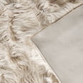 thumbnail image 6 of Safavieh Faux Sheep Skin Vesna Solid Area Rug, Beige, 3' x 5', 6 of 12