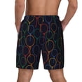 thumbnail image 3 of Kdxio Colorful Balloons Print Men'S Swim Trunks With Compression Liner 7 Inch Inseam Quick Dry Swim Shorts, 3 of 7