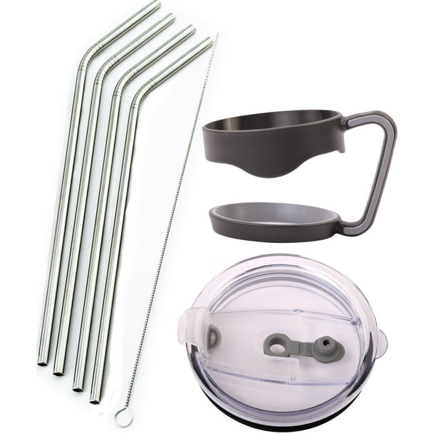 4 Bend Stainless Steel Straws Ozark Trail 30Ounce DoubleWall Rambler