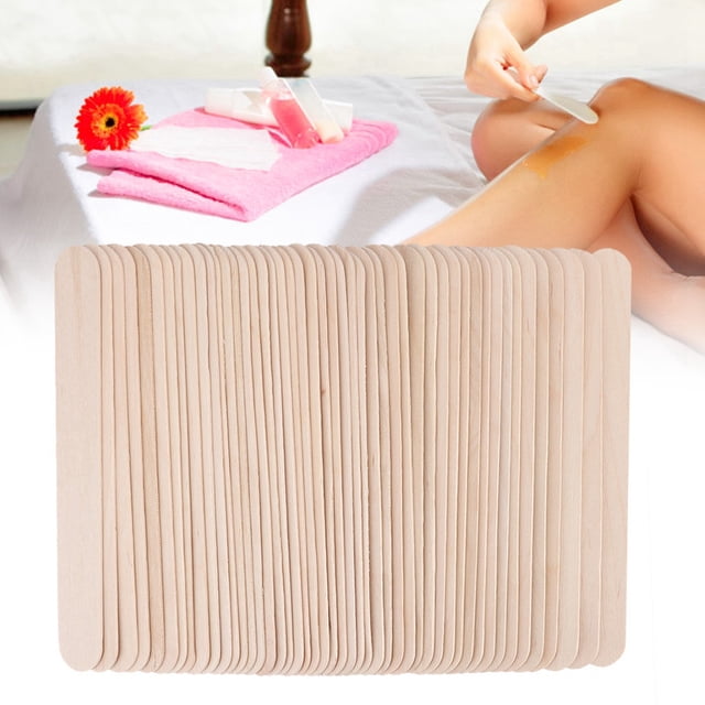 Palo de cera de madera 50 uds/depilación de madera desechable ANGGREK Otros