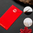 thumbnail image 4 of HLONK Round Transparent Stickers 500pcs/roll Self Adhesive Sticker Tab Sealer for Snack for Express Wrapping Box Sealing Clear, 4 of 6