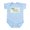 Sky Blue, variant on CafePress - Snowboarding Body Suit - Baby Light Bodysuit, Size Newborn - 24 Months