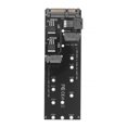 thumbnail image 1 of SFF-8643 a M.2 U2 Kit NGFF M-Key adaptador Slimline SAS NVME PCIe SATA SSD, 1 of 6