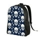 thumbnail image 2 of Balery white arrow Skull Mochila - Mochila Estilosa y Duradera para Laptop de 15 Pulgadas con Tela Oxford Impermeable, 2 of 8