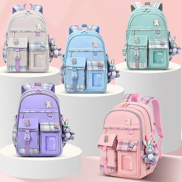 Mochilas escolares Niños Primaria Junior High School Mochila Mochila para niños Mochila de gran capacidad 2 Szies Ns2