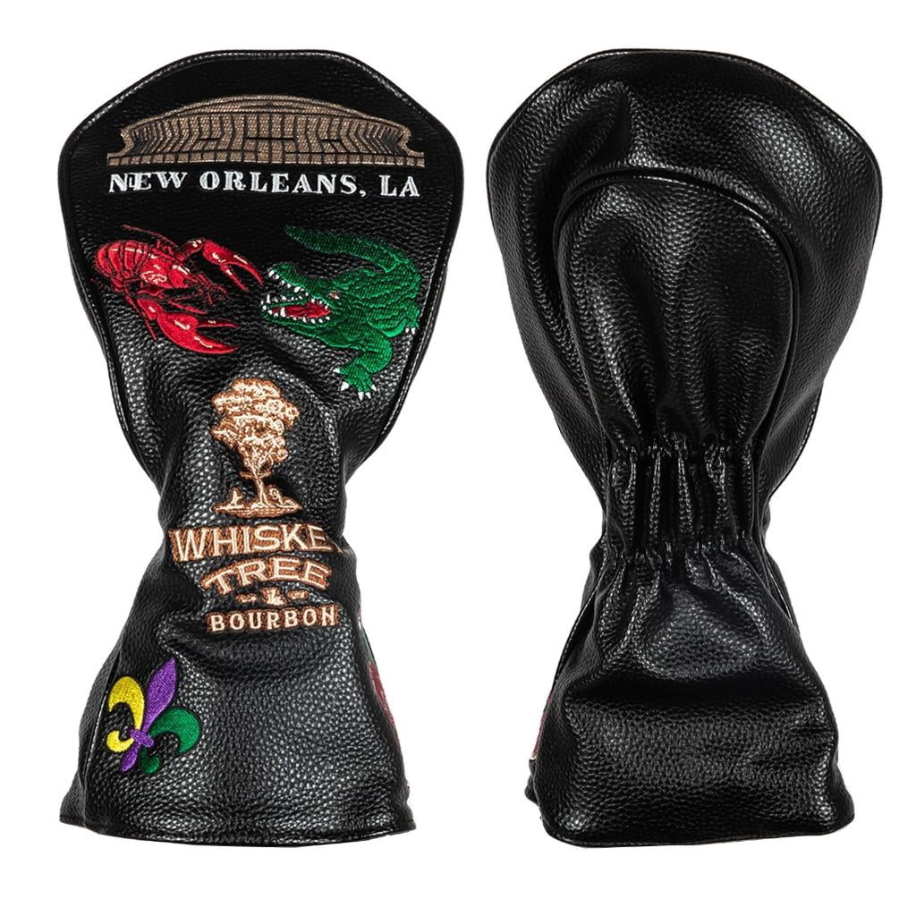 CEORPER Golf Club Covers PU Leather Golf Head Cover Driver Headcovers Protects Clubs From Scratches Easy to Clean For Clubs