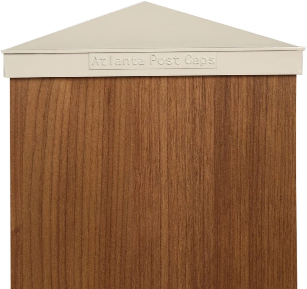 8×8 Post Cap (True 8′) │ White Aluminum Post Top for Outdoor Fences ...