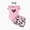 Girls Outfit Sets07 Red, variant on Newborn Baby Girl Summer Clothes Bow Embroidery Short Sleeve Romper Bodysuit Ruffle Shorts Headband 3Pcs Set Cute Outfits Kaprioy Hawaiian Outfit for Girls