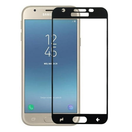 For Tracfone/StraightTalk Samsung Galaxy J3 Orbit (S367VL) Case Temper Glass Anti Scratch [Full Screen Coverage] Glass Screen Protector -