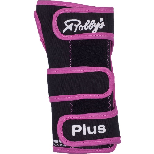 Robby's Cool Max Plus Right Hand Bowling Wrist Support, Pink, Petite