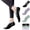 3 pairs of A styles, variant on Sunvo Grip Pilates Yoga Socks for Women, 3 Pairs, Non Slip Grippy Socks for Barre Ballet Dance New
