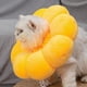 thumbnail image 1 of Collar de ,Cono de collar de recuperación de mascotas para perros pequeños gatos,Collar de cuello de de protección ajustable suave,Resistente al agua Cómodo Evita Amarillo L Salvador Collar de gatito, 1 of 10