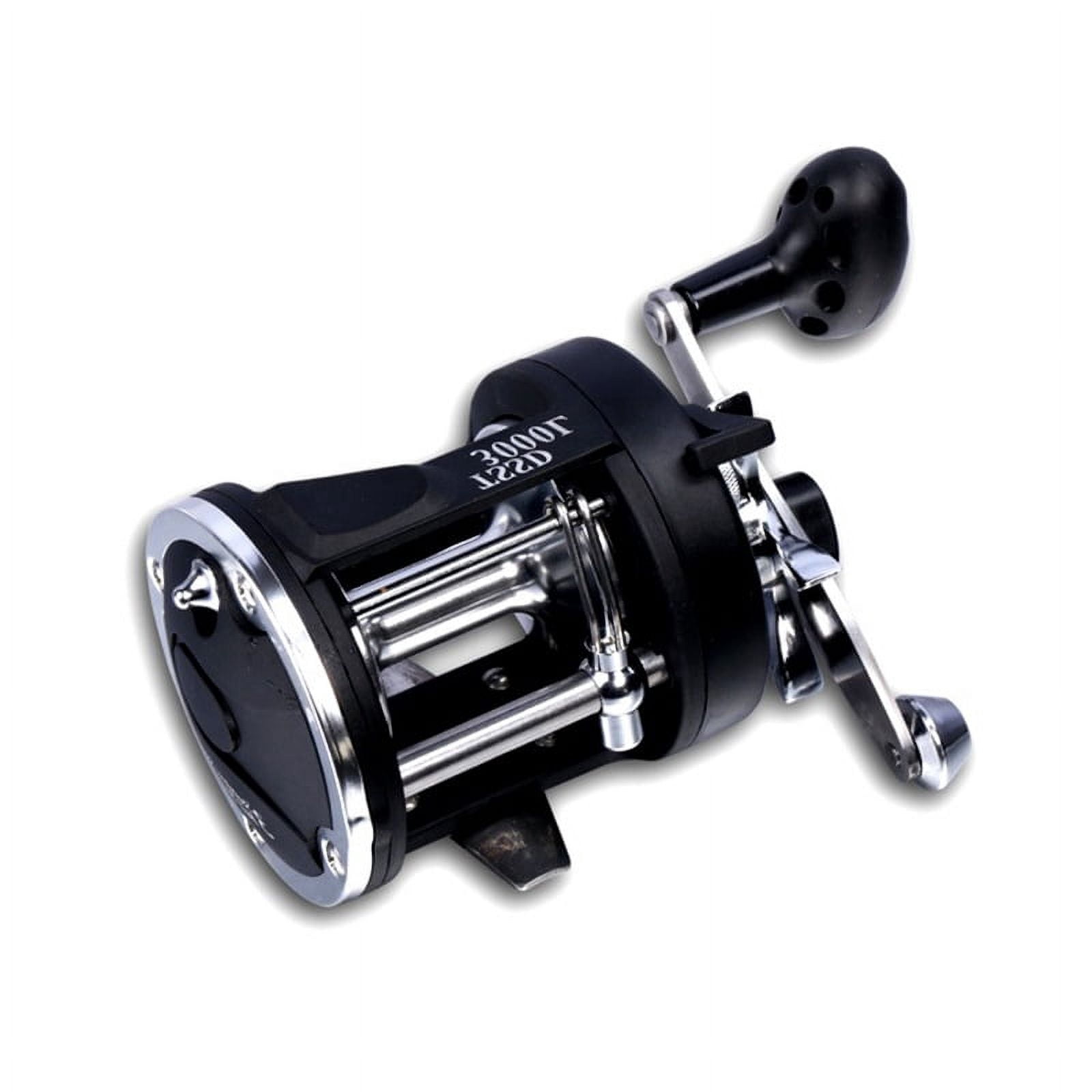 All Metal Head Fishing Reel Sea Fishing Reel Visible Anchor Fish Boat Fishing Reel Drum Reel with Drain Line Reel
