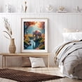 thumbnail image 6 of Diamond Art Kit for Adults, Elephant Nature Stream Flower Trees Diamond Painting for Adults Beginners, DIY Diamond Art Painting Kits, 5D Diamond Painting Crafts for Home Decor 12x16 Frameless, 6 of 7