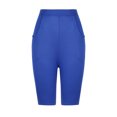 thumbnail image 5 of Tumotour Yoga Shorts For Women Plus Size Yoga Shorts Solid Color Lace Elastic High Waisted Running Workout Gym Shorts Sports Shorts, 5 of 5