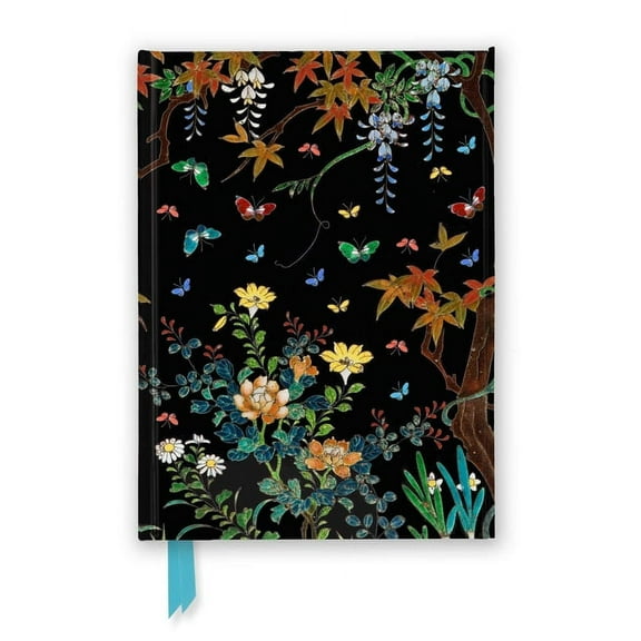 Flame Tree Notebooks Ashmolean Museum: Cloisonné Casket with Flowers and Butterflies (Foiled Journal), (Hardcover)