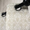 thumbnail image 2 of Ambesonne Beige Grommet Curtain Single Panel, Traditional Lace Design, 50"x60", White Beige, 2 of 5