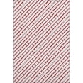 thumbnail image 2 of Addison Rugs Mayfield Premium Machine Washable Transitional Holiday Stripe Red Rectangle Rug, 10' x 14', 2 of 7