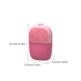 thumbnail image 2 of Soidarity Bandeja de hielo, masajeador facial, dispositivos de rodillos, dispositivo de masaje de compresa para salón de casa, herramientas de Tratamientos faciales Rosado, 2 of 6
