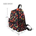 thumbnail image 3 of FORMRS Kids School Backpack with Front Zippered Pocket 12" Student Travel Daypack, Red Floral, 3 of 6