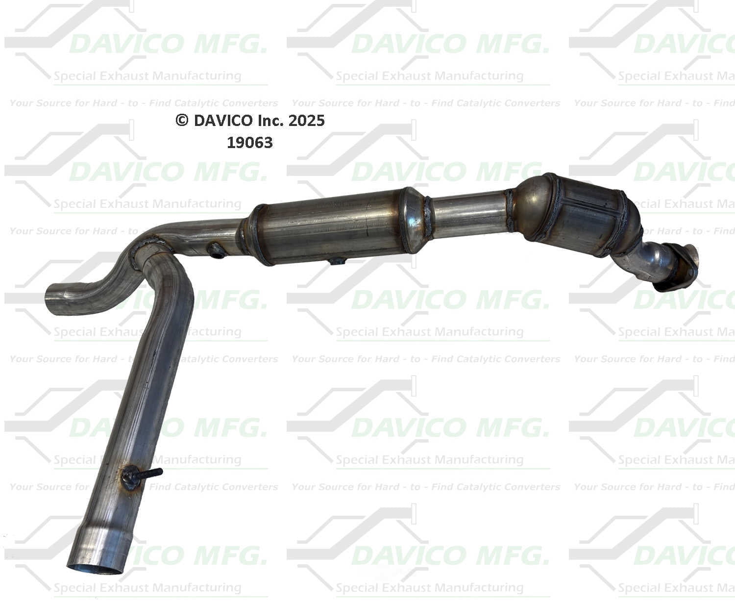 Davico Mfg 19063 Direct-Fit Catalytic Converter