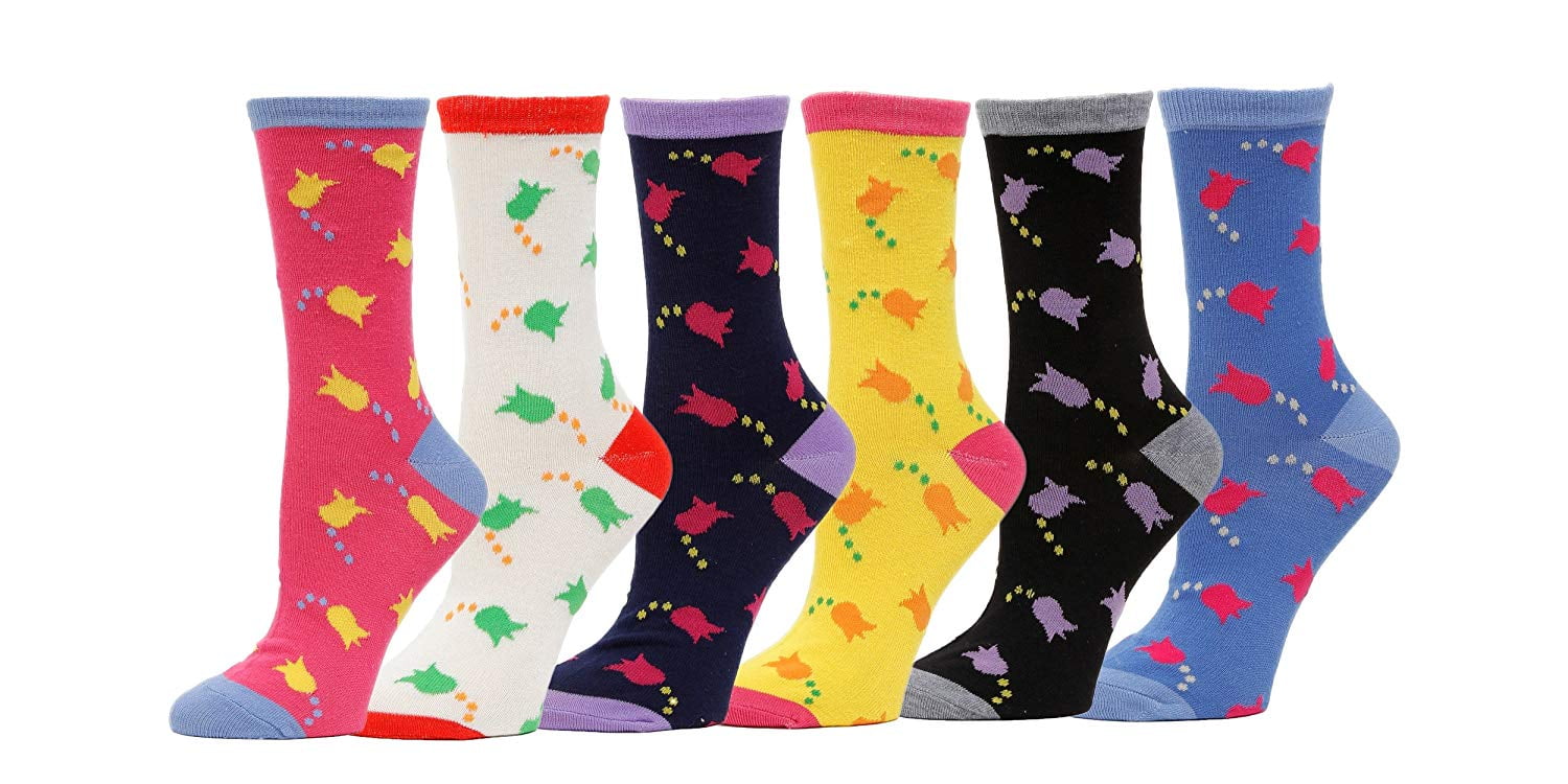 womens cotton dress socks