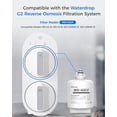 thumbnail image 3 of Waterdrop WD-G2CF Filter, 12-month Lifetime, Replacement for WD-G2-B, WD-G2-W, WD-G2P600-W Reverse Osmosis System, 3 of 5