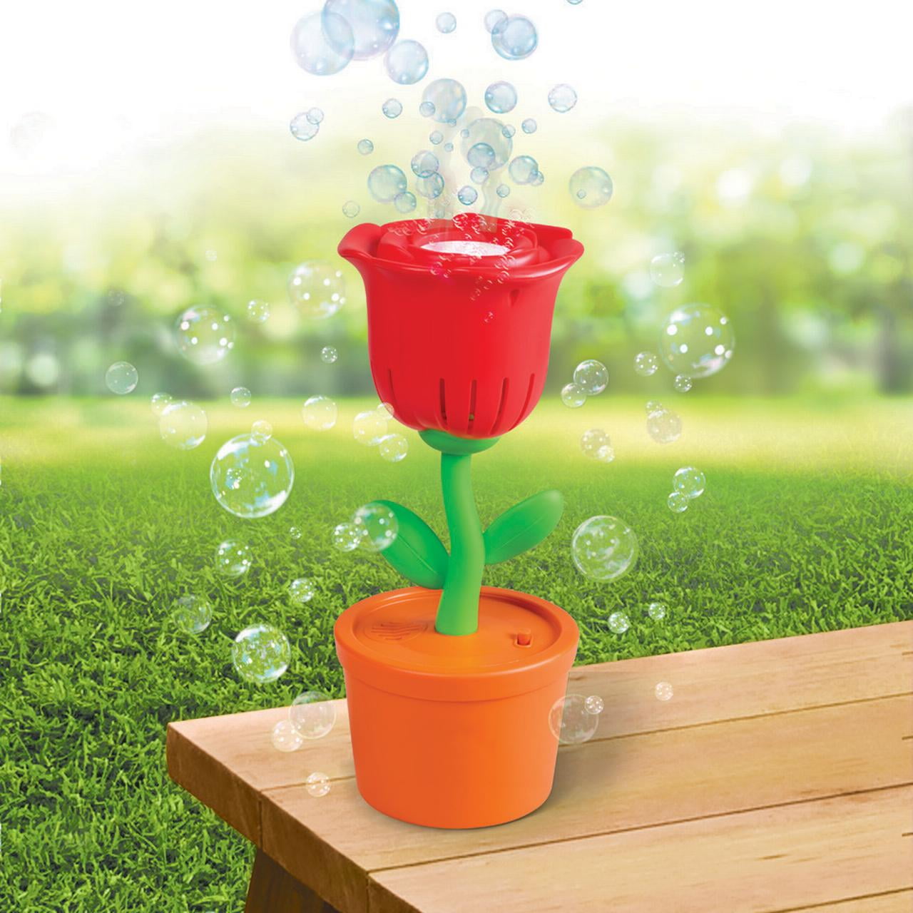 Play Day Bubble Flowers Rose Bubble Blowing Toy, Children Ages 3+  (图2)