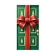 thumbnail image 2 of Adornos navideños, regalos navideños, cortina navideña de 35 x 71 pulgadas, decoración navideña para puerta y pared, festival, fiesta, poliéster., 2 of 8
